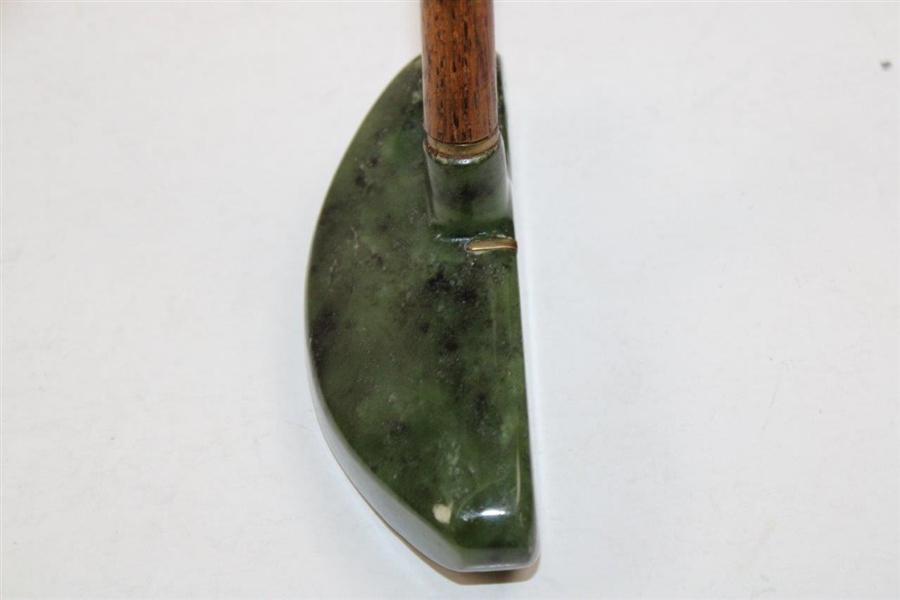 Macgregor Green Marble Putter W/ Made By The Crawford Macgregor & Canby Co Shaft Stamp