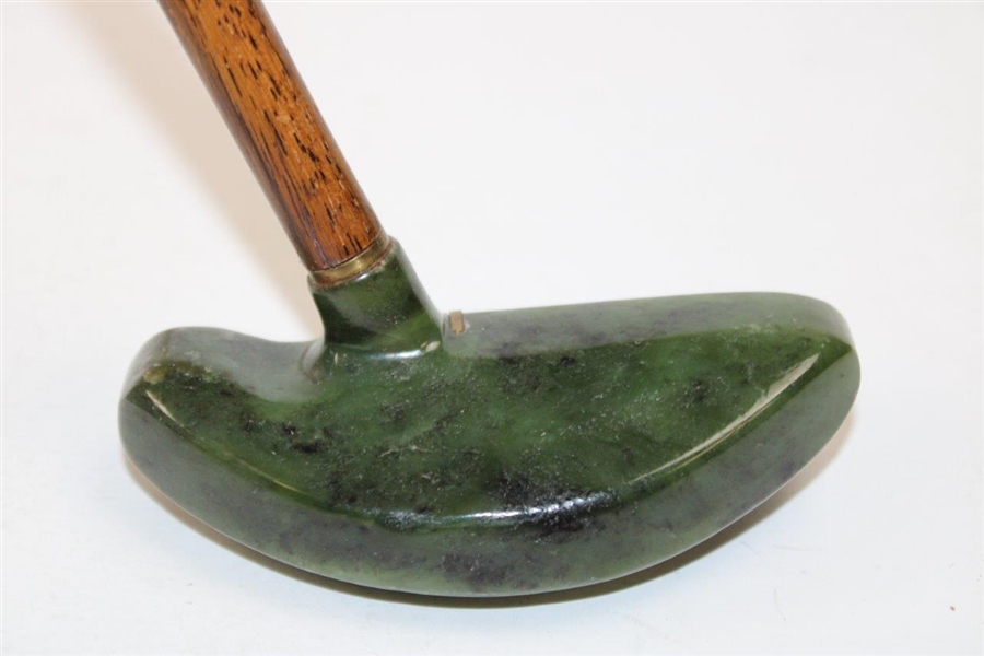 Macgregor Green Marble Putter W/ Made By The Crawford Macgregor & Canby Co Shaft Stamp