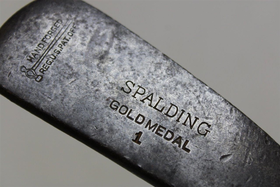 Spalding Gold Medal Hand Forged Putter W/ Shaft Stamp