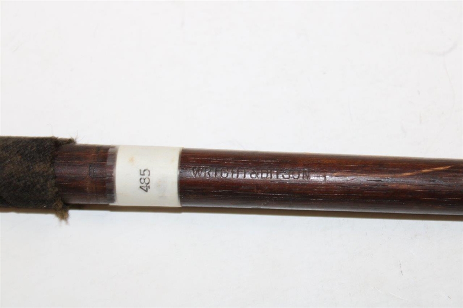 Wright & Ditson LH Wood W/ Wright & Ditson Shaft Stamp