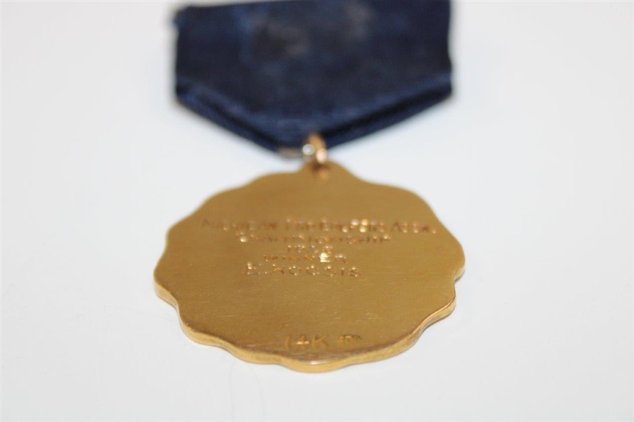 Emerick Kocsis' 1928 Michigan Pro Golfers Association Championship Winner 14K Medal