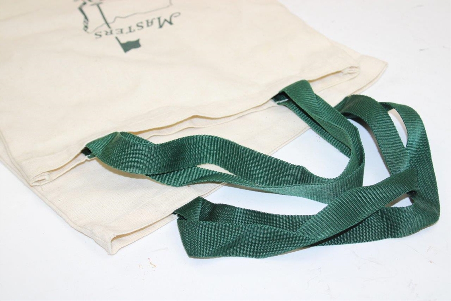 Two (2) The Masters Tournament Logo Canvas Long Carry Bags