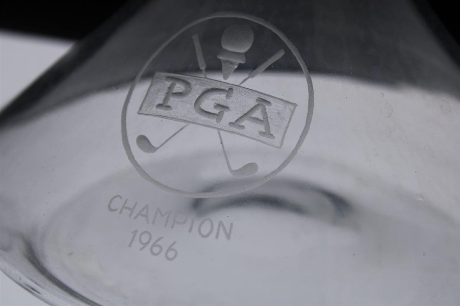 Al Geiberger's Personal 1966 PGA Champion Decanter & Glass Set 