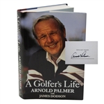 Arnold Palmer Signed A Golfers Life Book JSA ALOA