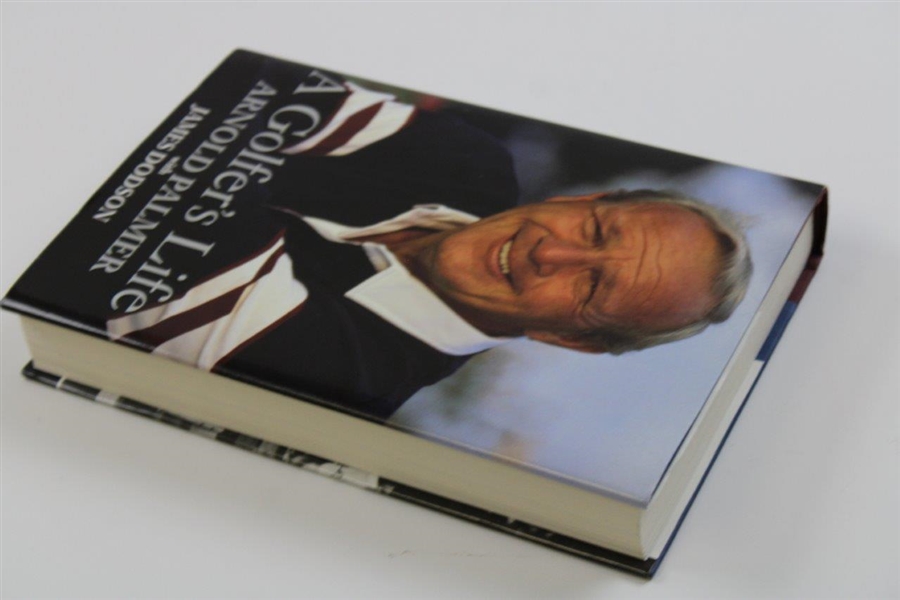 Arnold Palmer Signed 'A Golfers Life' Book JSA ALOA