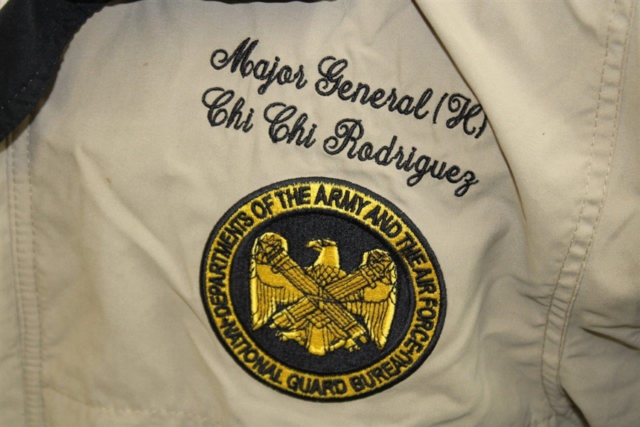 Chi-Chi Rodriguez's Personal Major General Dept. of Navy & Air Force National Guard Bureau Size Medium Jacket