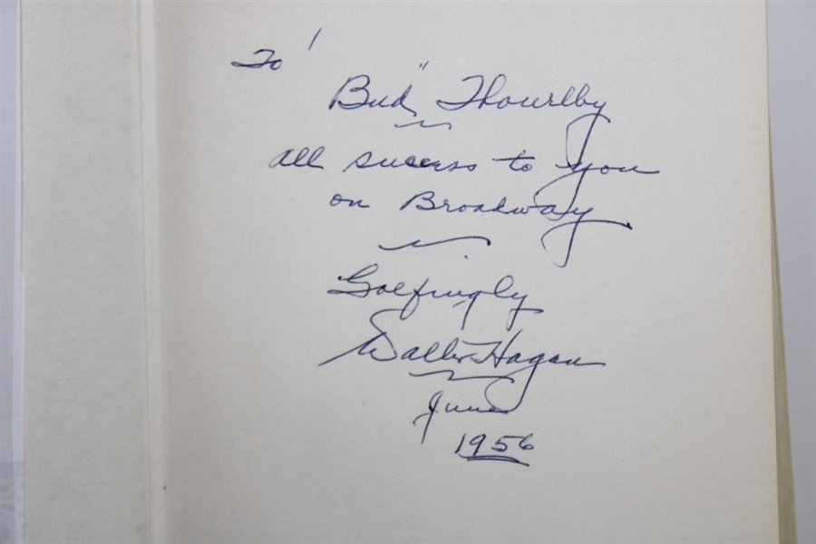 Walter Hagen Signed 1956 'The Walter Hagen Story' First Edition Book JSA ALOA