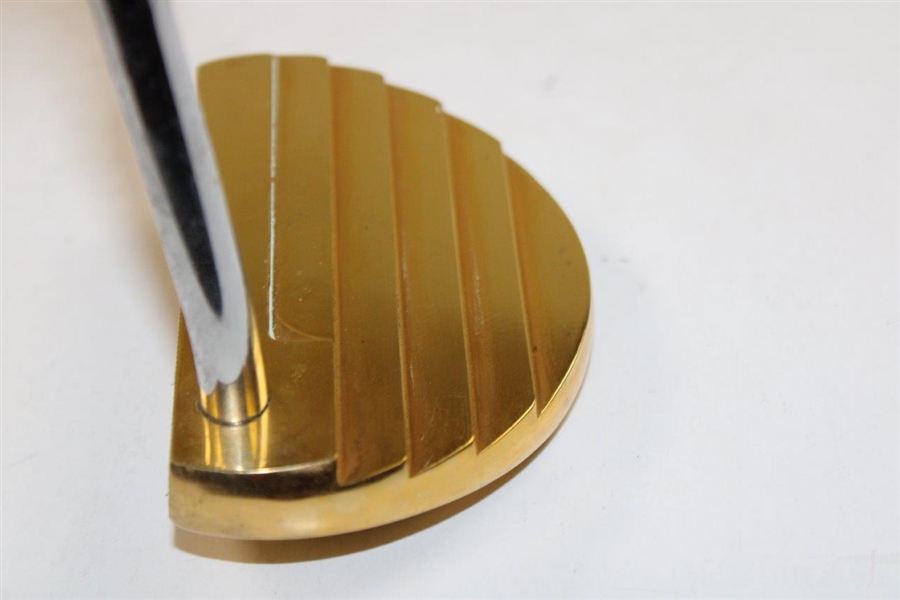 Nick Price 1995 Hassan II Trophy Winner The Fat Lady Swings Gold Plated Bobby Grace Putter