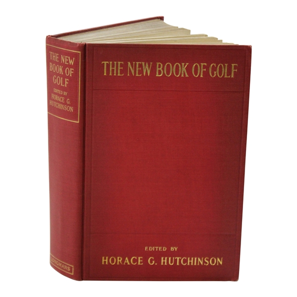 1912 'The New Book Of Golf' Fifth Edition By Horace Hutchinson