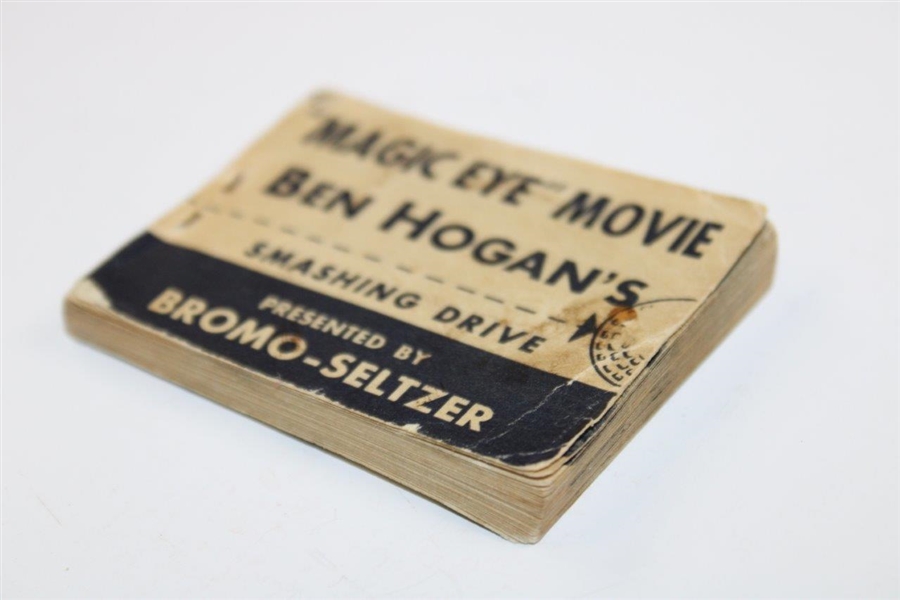 Ben Hogan Magic Eye Movie Bromo Seltzer Flipbook