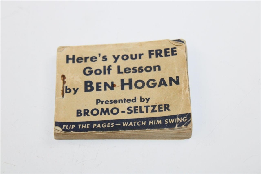 Ben Hogan Magic Eye Movie Bromo Seltzer Flipbook