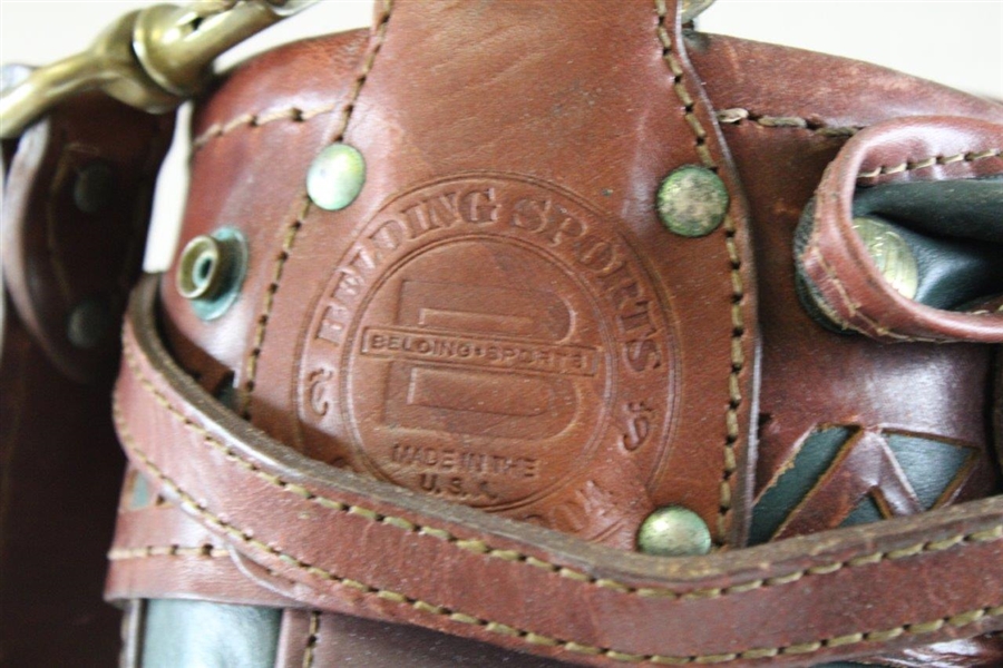 Belding Sports U.S.A. Commemorative 'The Caddie Leather Golf Bag Circa 1904'