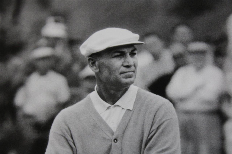 Ben Hogan With Keeness And Determination Poster