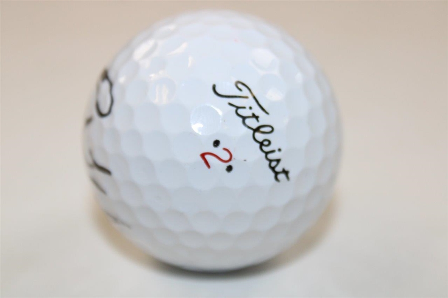 Ray Floyd Signed Personal Used Titleist 2 Logo Golf Ball JSA ALOA