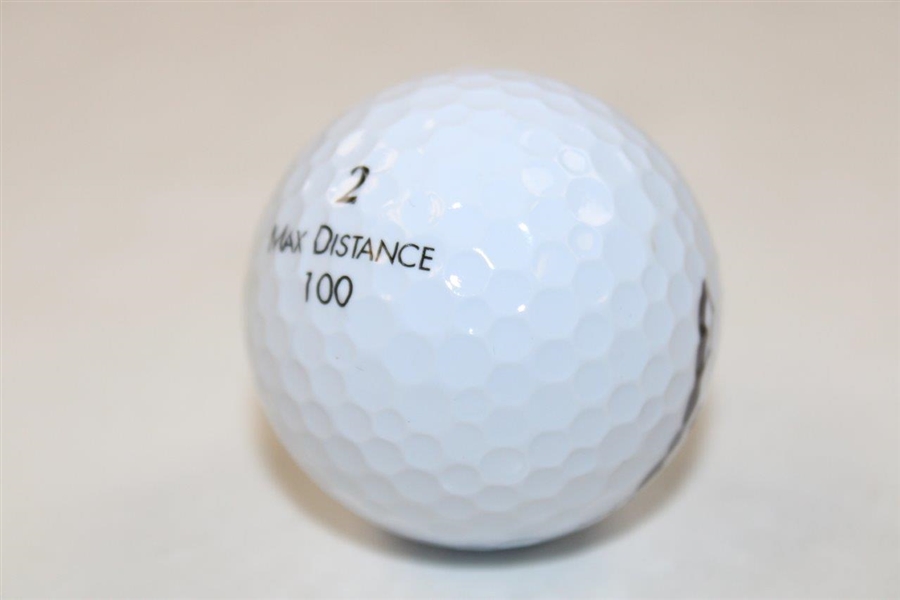 Lee Elder Signed Maxfli Max Distance 100 Golf Ball JSA ALOA