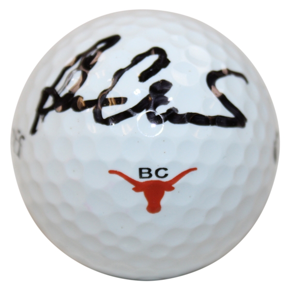 Ben Crenshaw Signed Personal Wilson BC Texas Longhorn Logo Golf Ball JSA ALOA