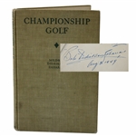 Babe Zaharias Signed 1948 Championship Golf Book to Timber Wolf JSA ALOA