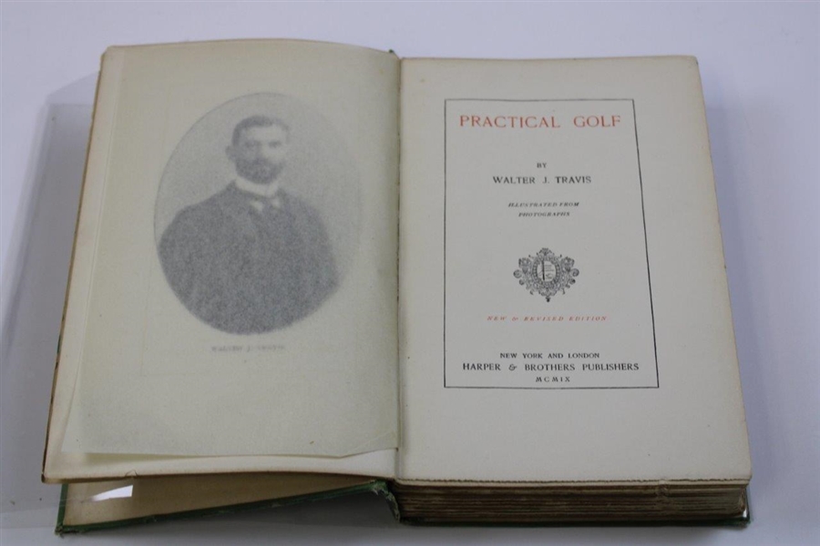 1909 'Practical Golf' Book By Walter J. Travis