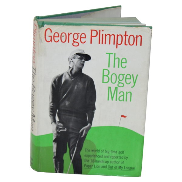 George Plimpton Signed 'The Bogey Man' First Edition Book JSA ALOA