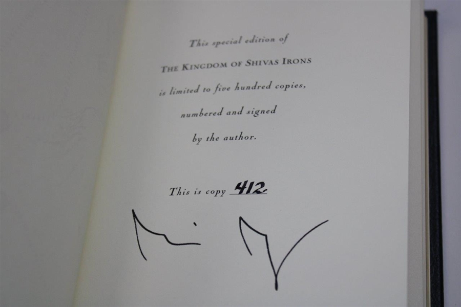 The Kingdom Of Shiva Irons' Limited Edition Book With Slipcase