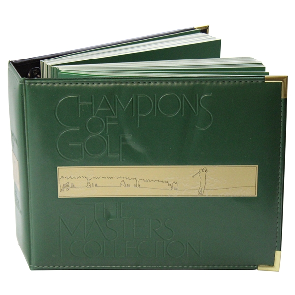 Champions of Golf 'The Masters Collection' Foil Golf Card Set in Album 1934-1993