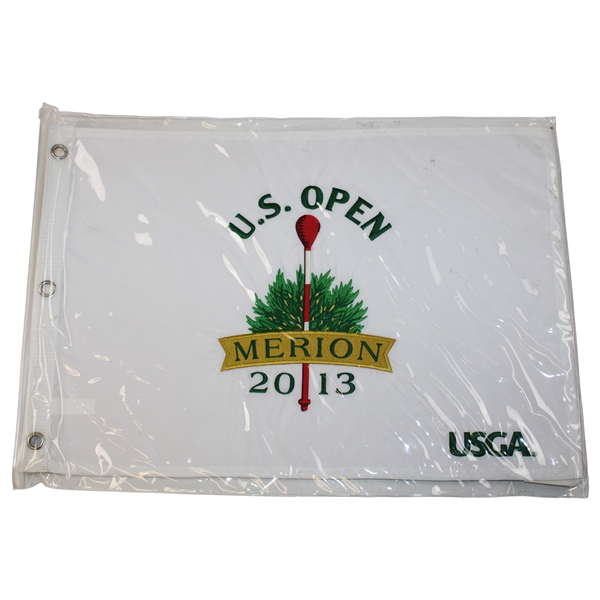 2013 US Open at Merion Embroidered Flag in Original Packaging
