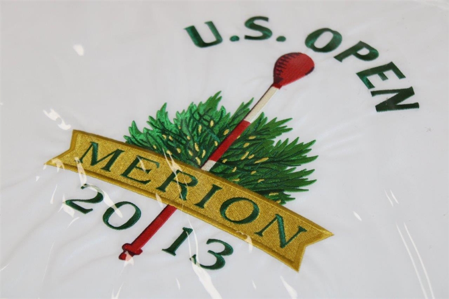 2013 US Open at Merion Embroidered Flag in Original Packaging