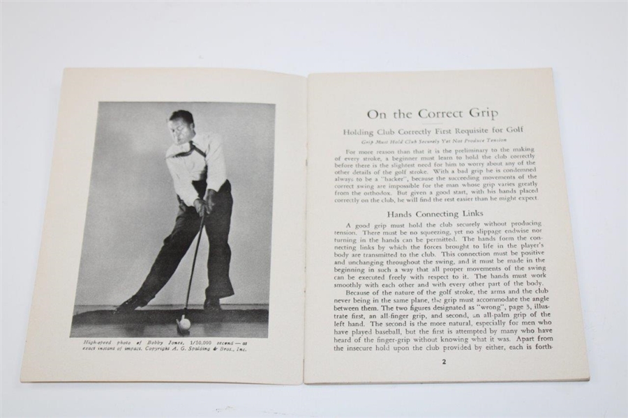 Seldom Seen 4/23/53 Downtown Athletic Club Gift Rights And Wrongs Of Golf By Bobby Jones