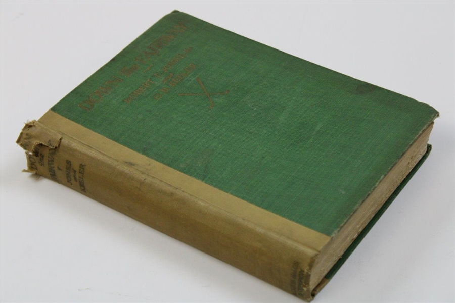 1927 First Edition 'Down The Fairway' Book by Bobby Jones