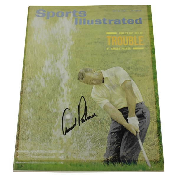 Arnold Palmer Signed Sports Illustrated JSA ALOA