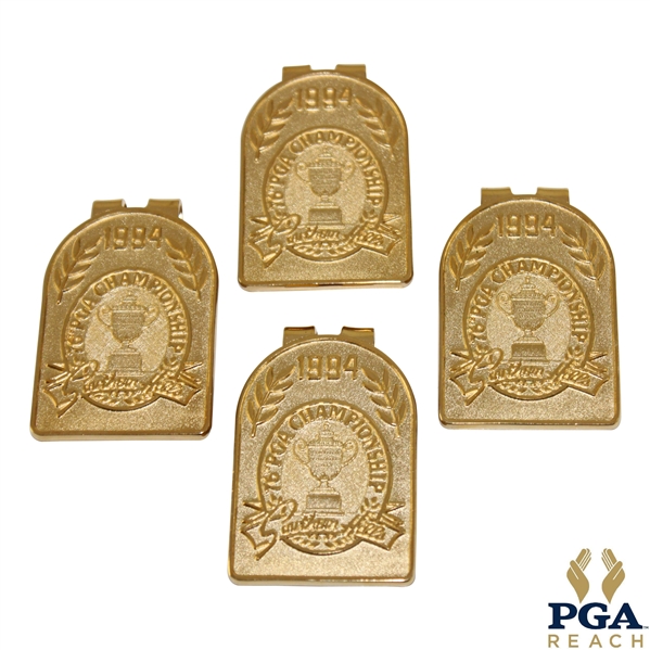 Four (4) 1994 PGA Championship at Southern Hills Commemorative Money Clips
