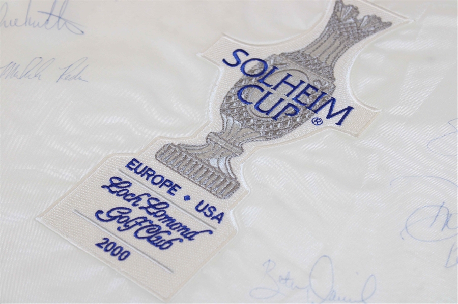 2000 Solheim Cup Flag Signed By Entire Team JSA ALOA
