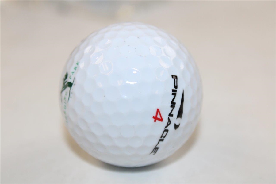 Ken Venturi Signed Harding Park Logo Golf Ball - Site of His 3 San Francisco City Amateur Championship Wins JSA ALOA