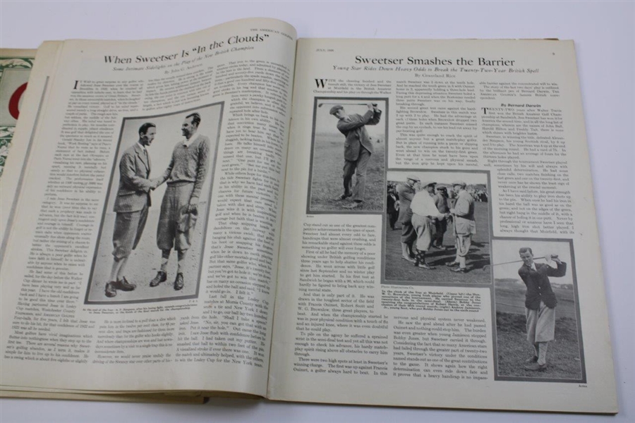 1926 The American Golfer (July) & 1926 The American Golfer (November) Magazines