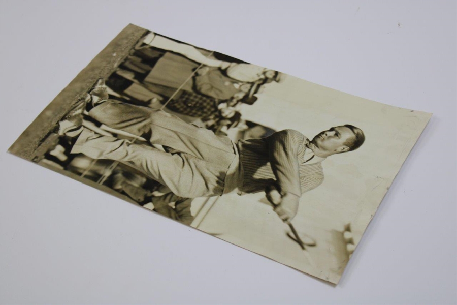 Black And White Press Photo Of Jimmy Demaret 1941 Oakland Open - Sequoyah C.C.