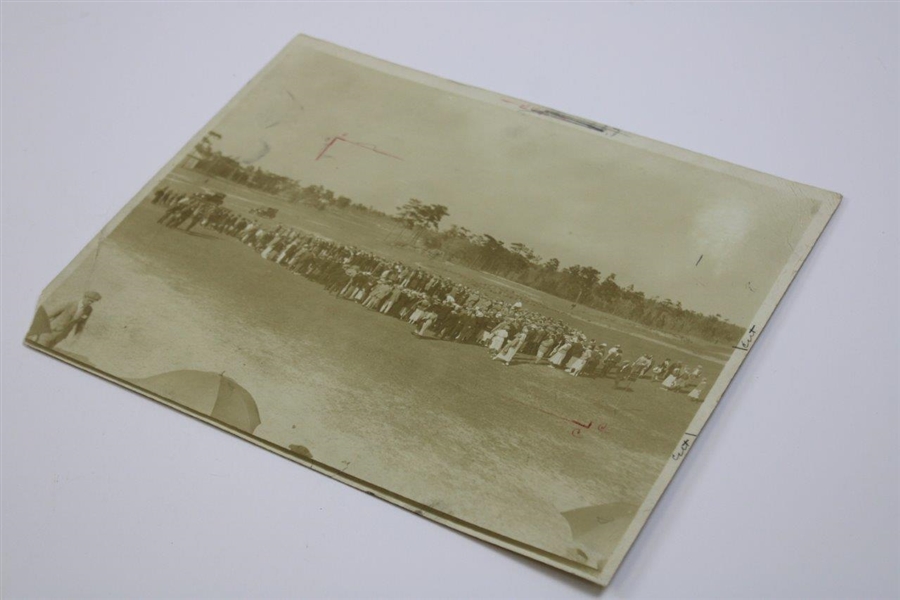 1921 Original Photo From North And South Open - Jock Hutchison 