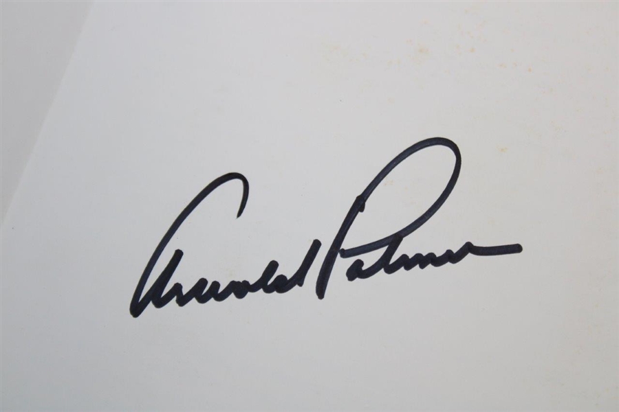 Arnold Palmer Signed 'The Turning Point' Book JSA ALOA