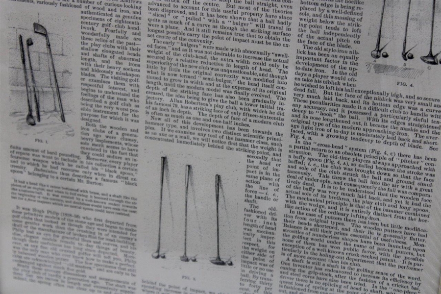 Matted Harpers Weekly Page The Evolution Of The Golf Club