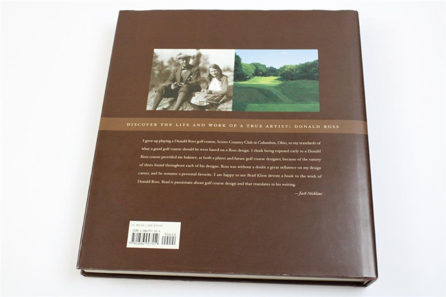 2001 'Discovering Donald Ross - The Architect & His Golf Courses' 1st Ed Book