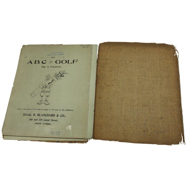 1898 'An A.B.C. of Golf' 4t Edition Book by a Victim