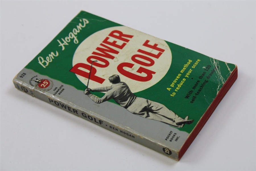 1948 Ben Hogan's 'Power Golf' Paperback Book