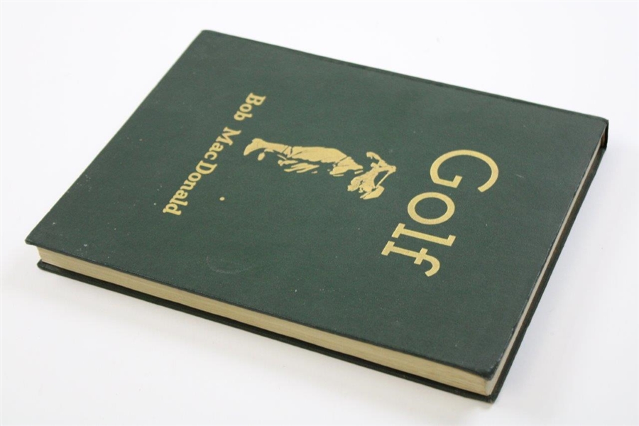 1927 'Golf' Book By Bob MacDonald