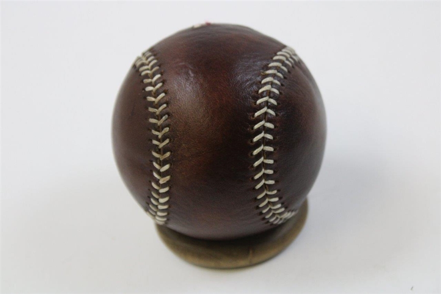 Augusta National GC Masters Ltd Ed Berckman's Links & Kings Leather Baseball in Pouch