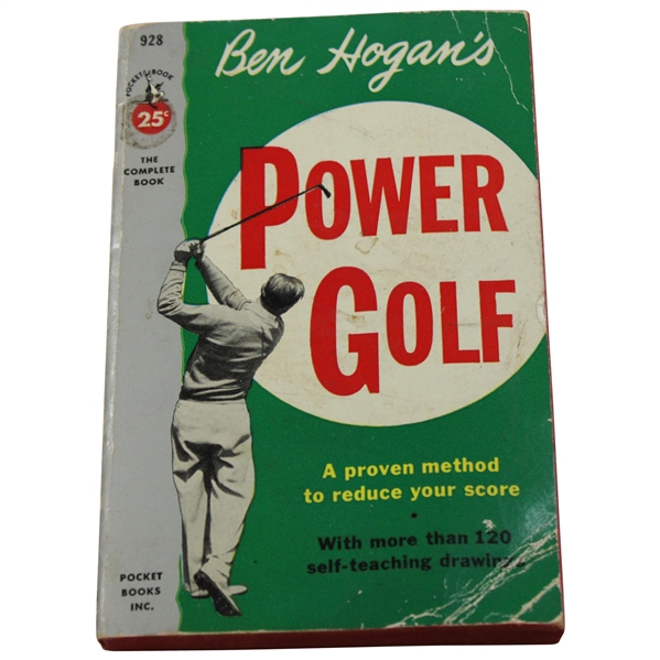 1948 Ben Hogans Power Golf Paperback Book