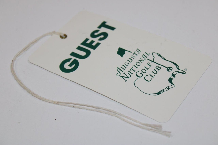 Undated Augusta National Golf Club Guest Badge w/Original String