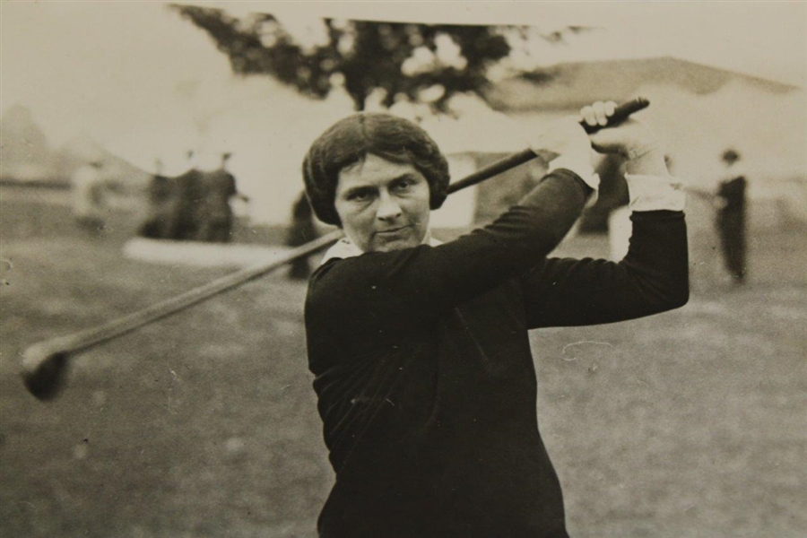 1923 C.H. Vanderbeck Photo From The Third Round Of The National Women's Golf Tournament 