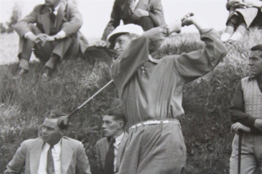 1937 Horton Smith Post Swing Photo At The 1937 Canadian Open 