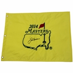 Jack Nicklaus Signed 2014 Masters Embroidered Flag JSA ALOA