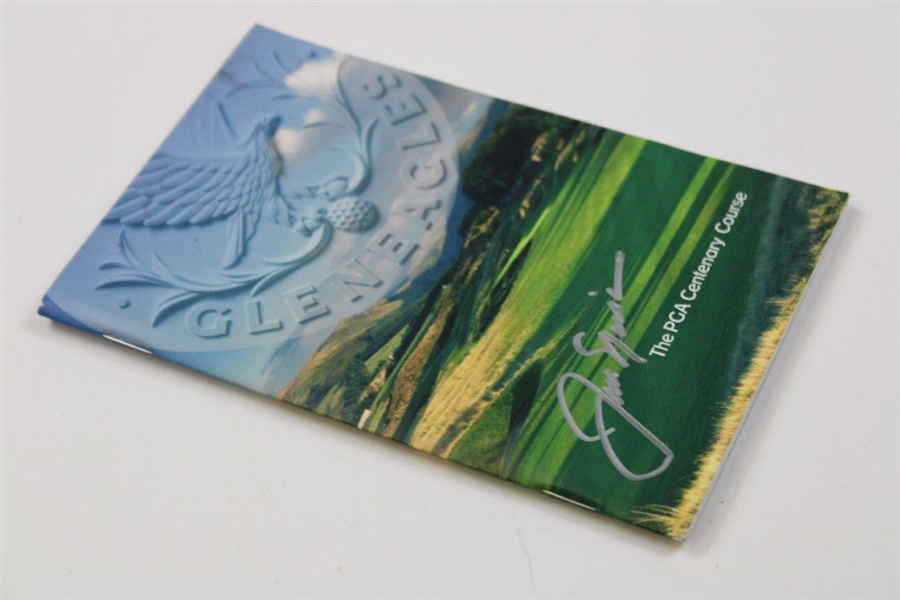 Jack Nicklaus Signed Gleneagles PGA Centenary Course Guide JSA ALOA