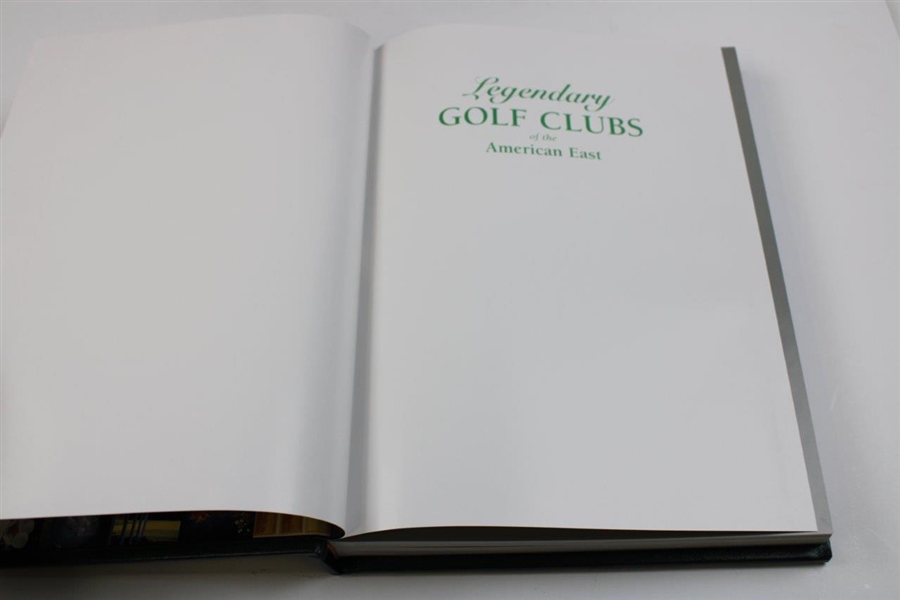 Legendary Golf Clubs Of The American East Limited Edition In Slip Case